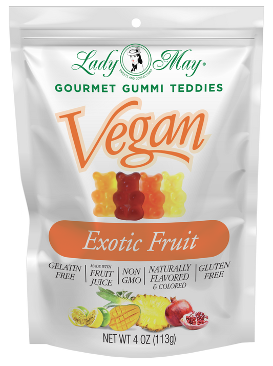 Vegan Gourmet Exotic Fruit Gummi Teddies
