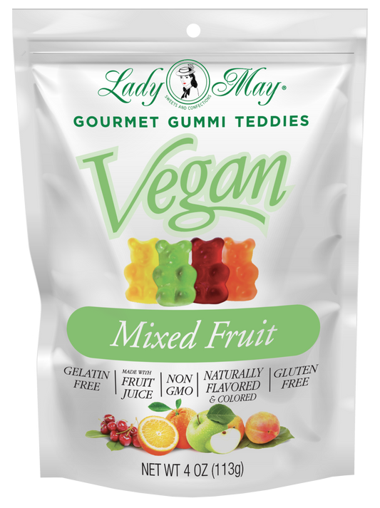 Vegan Gourmet Mixed Fruit Gummi Teddies