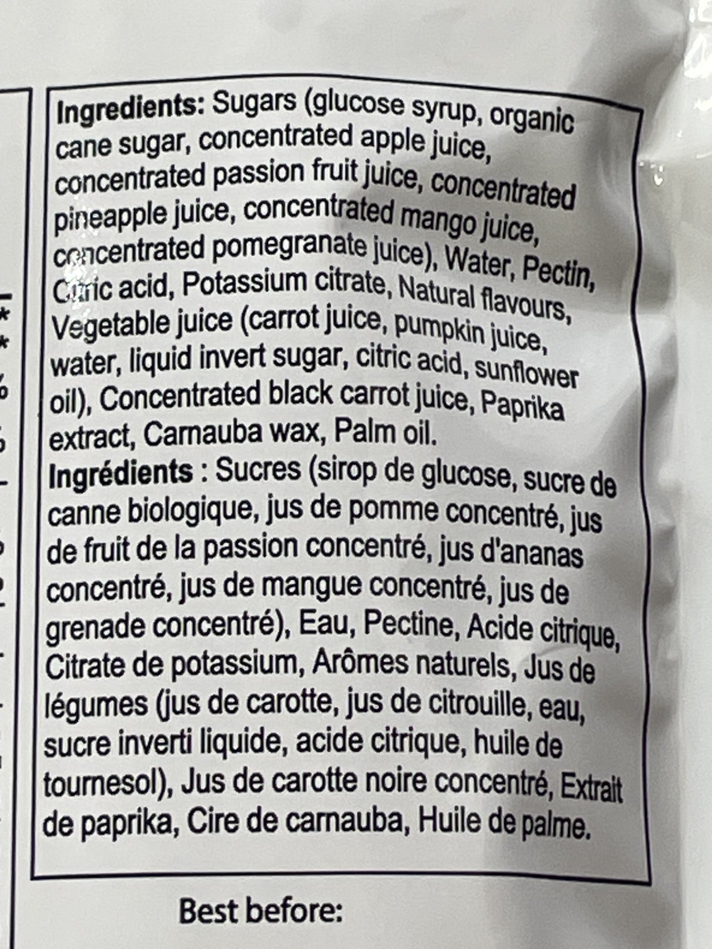 Vegan Gourmet Exotic Fruit Gummi Teddies